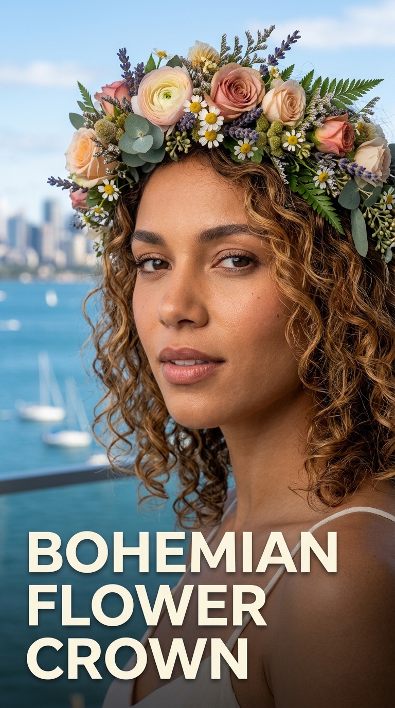 Bohemian Flower Crown