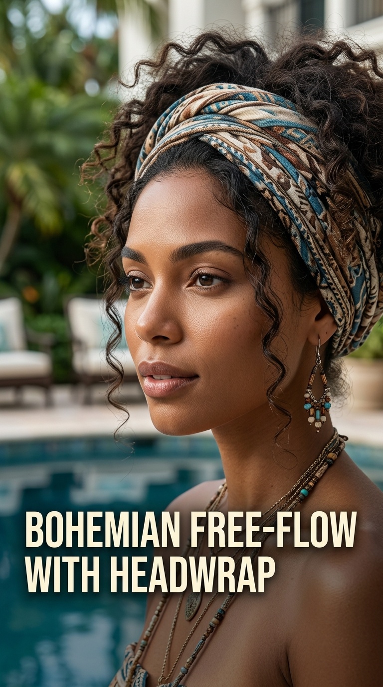 Bohemian Free-Flow with Headwrap