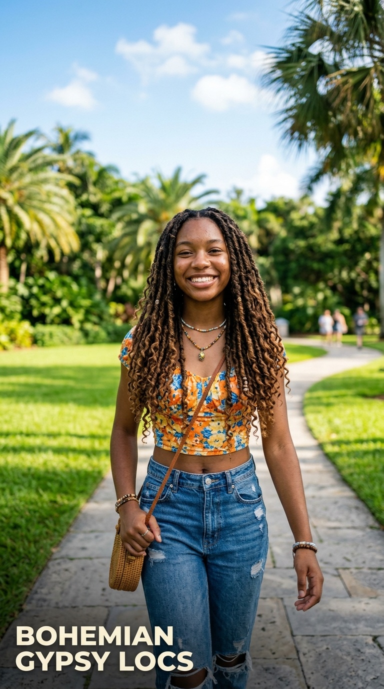 Bohemian Gypsy Locs
