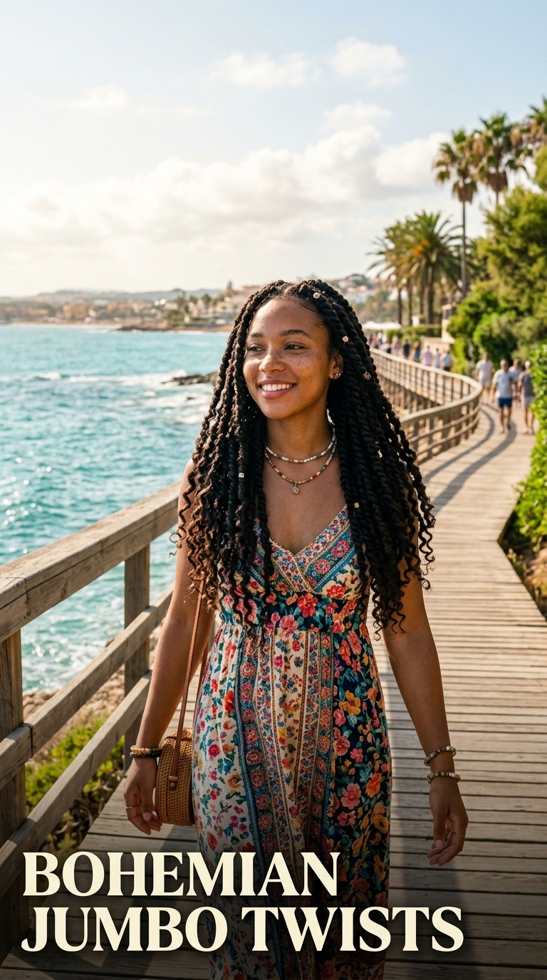 Bohemian Jumbo Twists