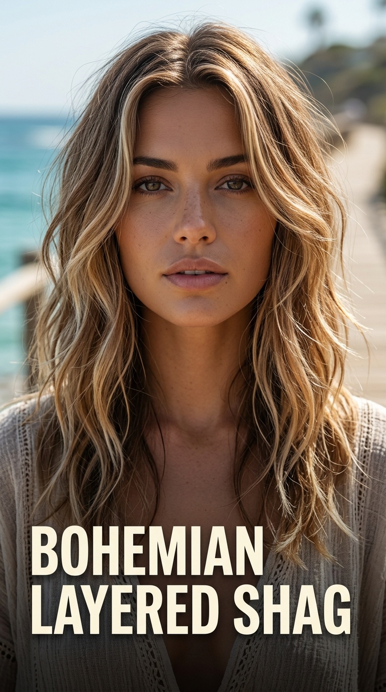 Bohemian Layered Shag