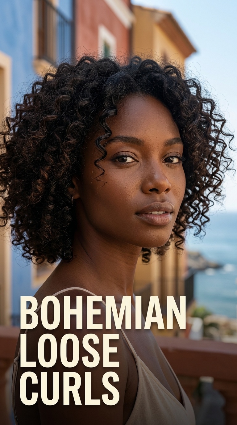Bohemian Loose Curls