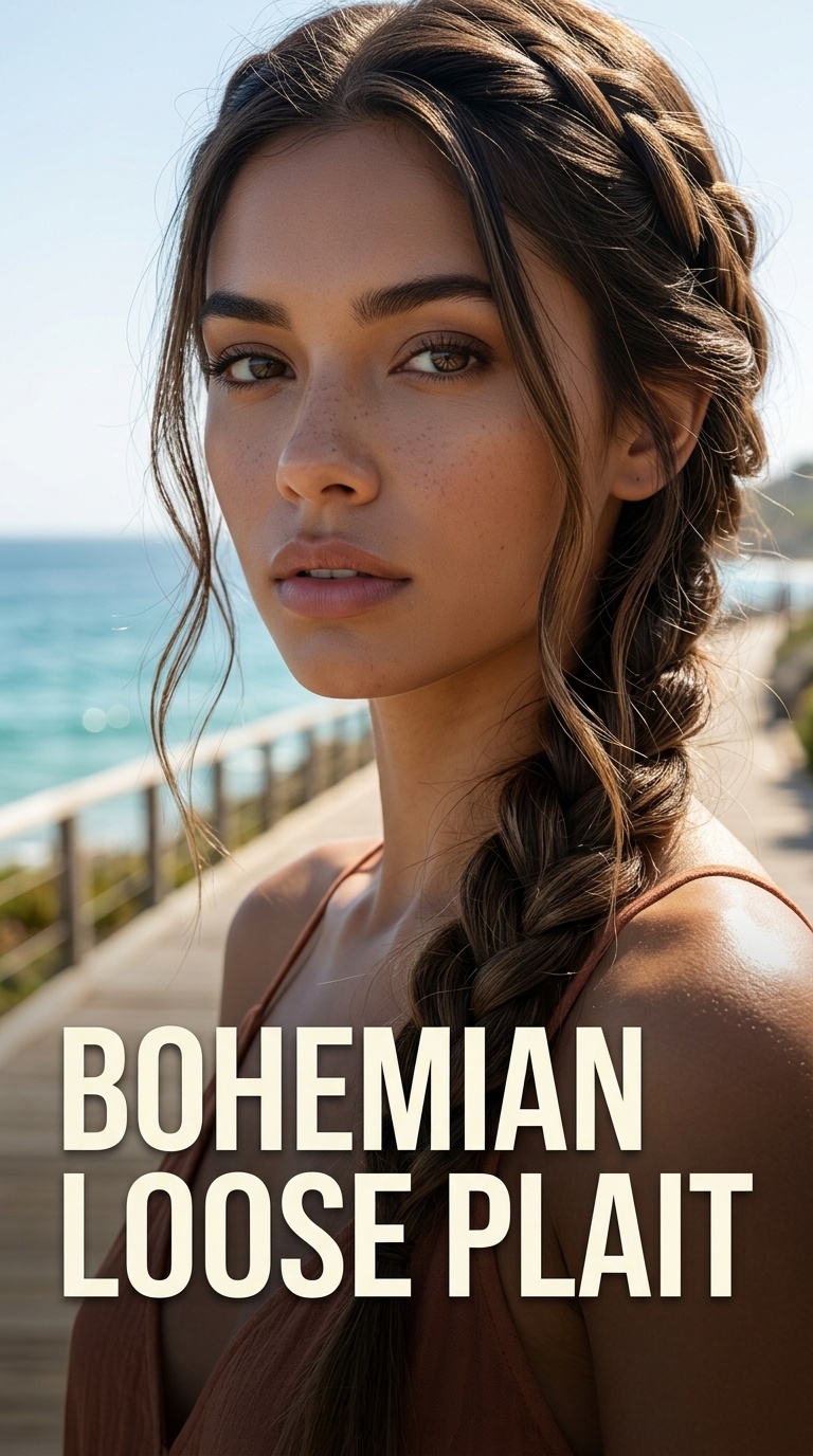 Bohemian Loose Plait