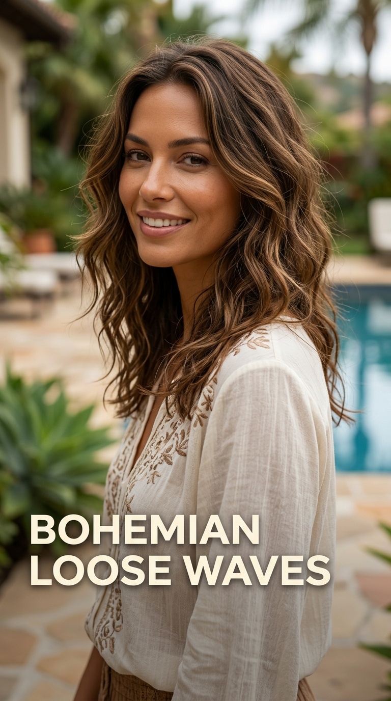 Bohemian Loose Waves