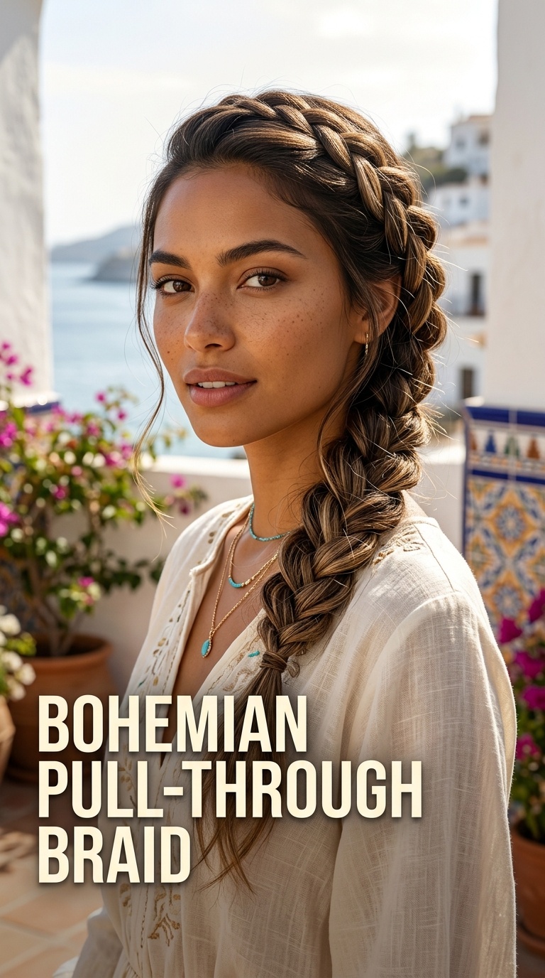 Bohemian Pull-Through Braid