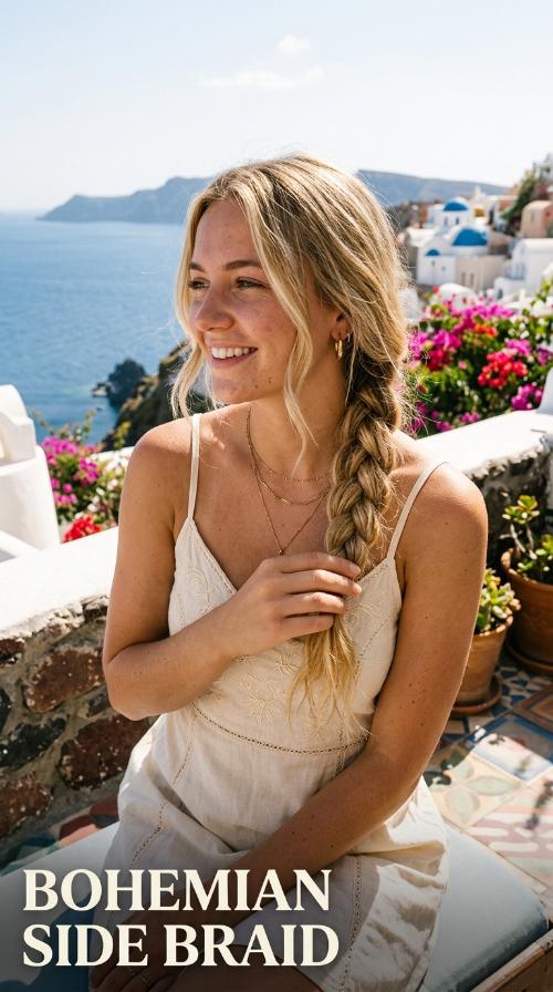 Bohemian Side Braid