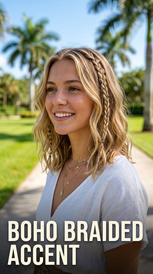 Boho Braided Accent