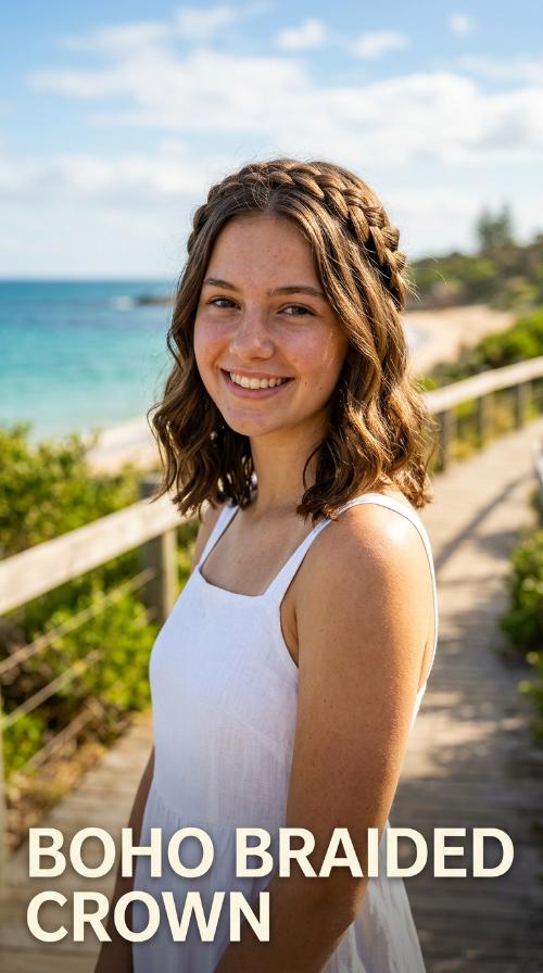 Boho Braided Crown