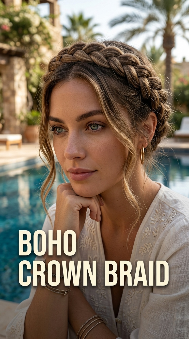 Boho Crown Braid