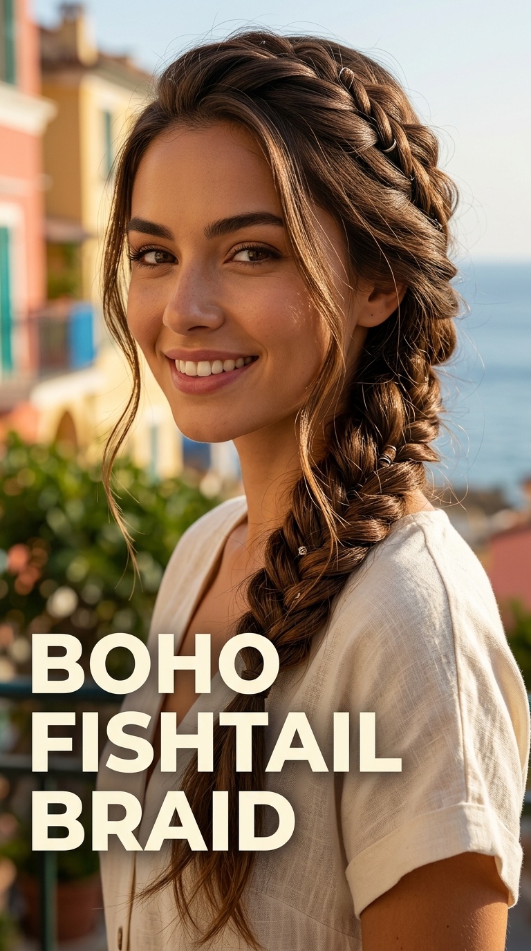 Boho Fishtail Braid