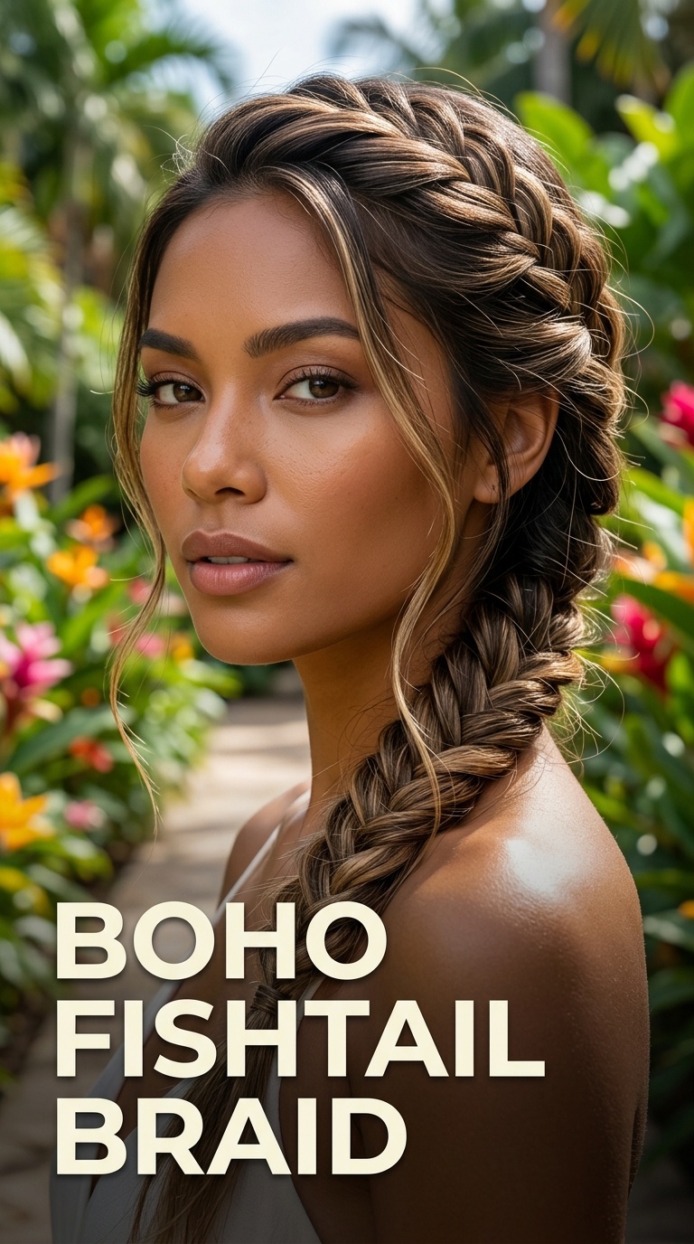 Boho Fishtail Braid