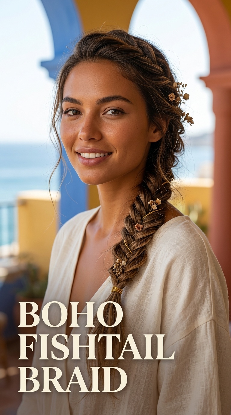 Boho Fishtail Braid
