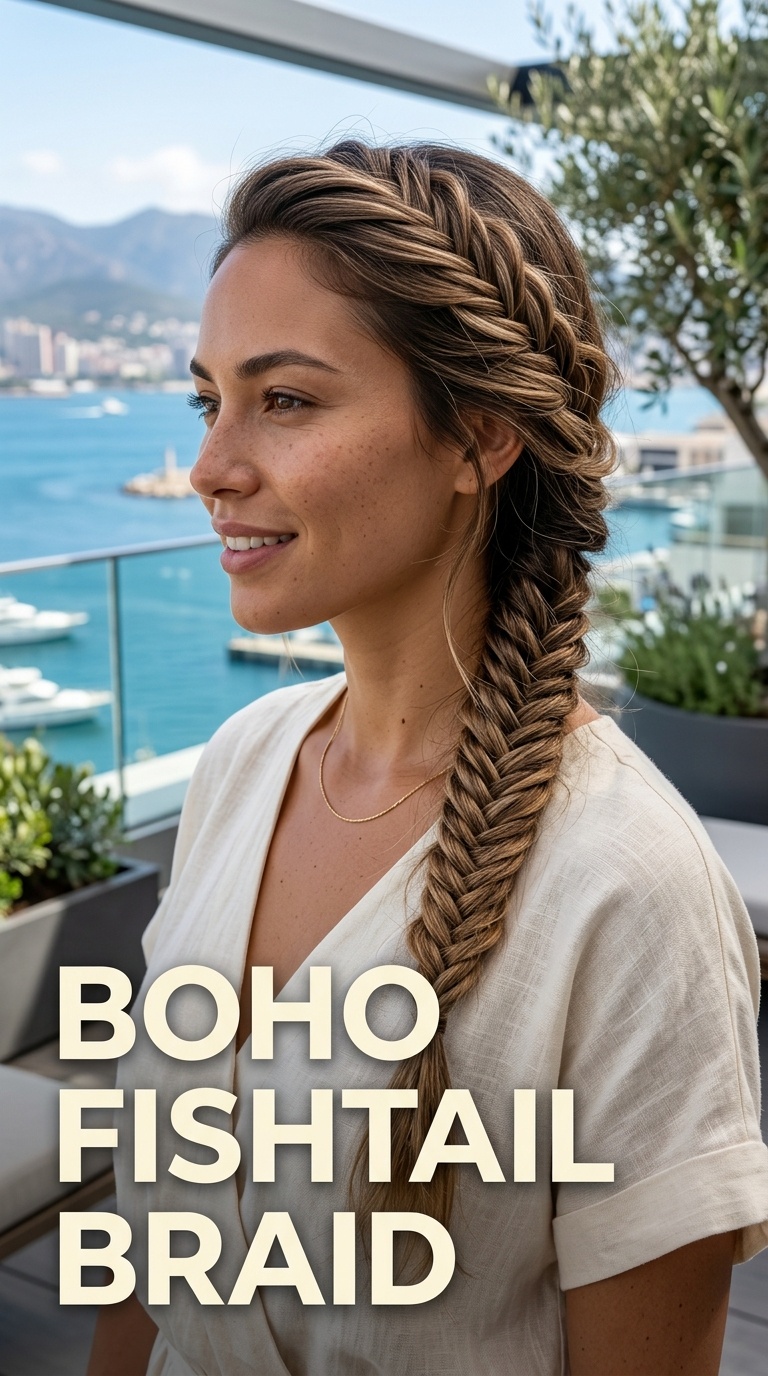 Boho Fishtail Braid