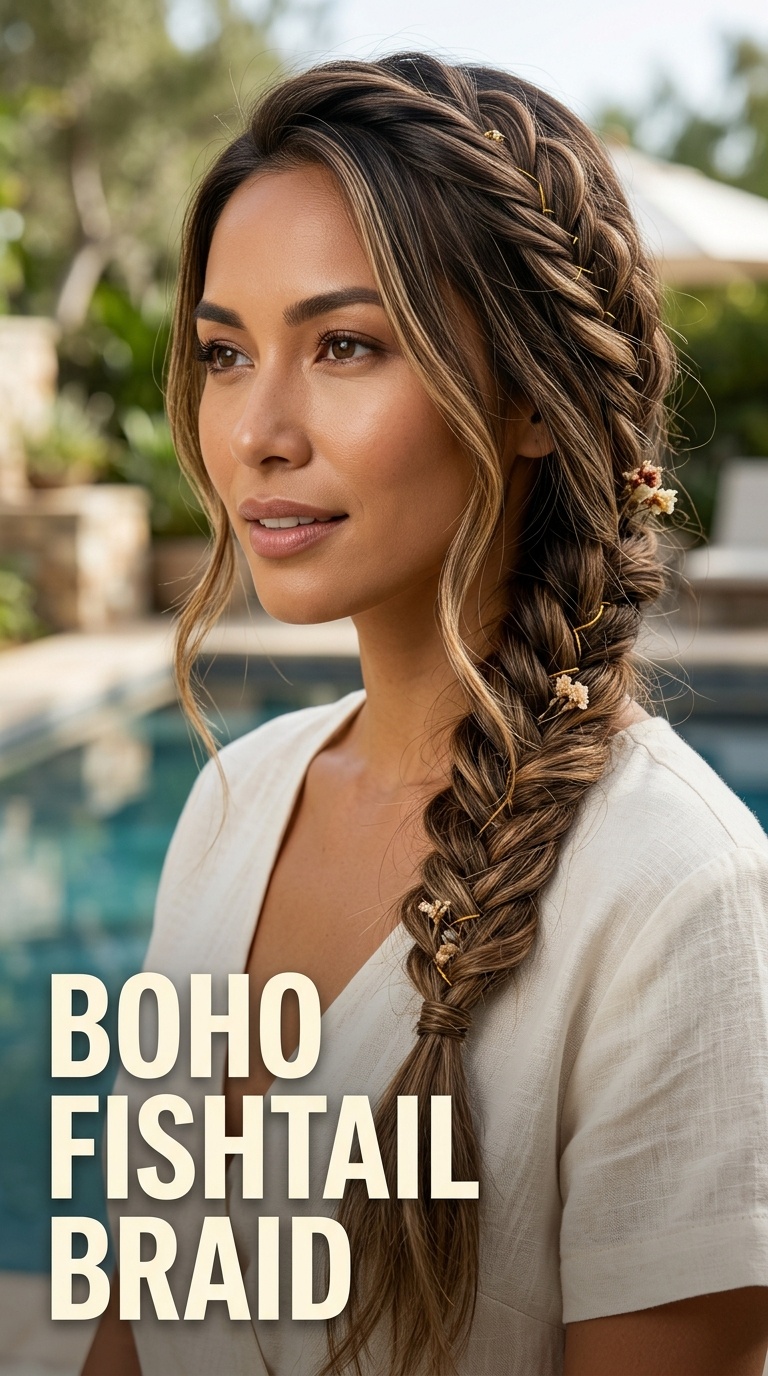 Boho Fishtail Braid