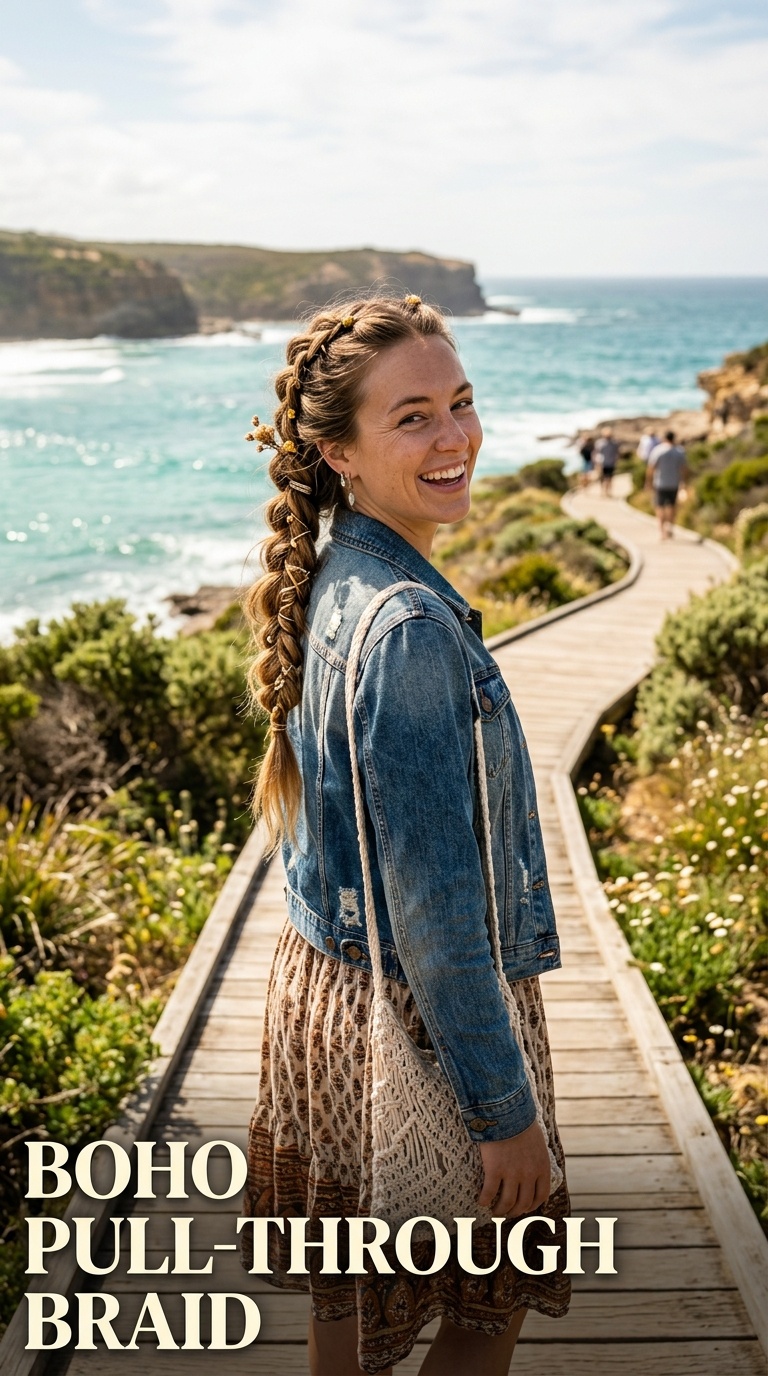 Boho Pull-Through Braid