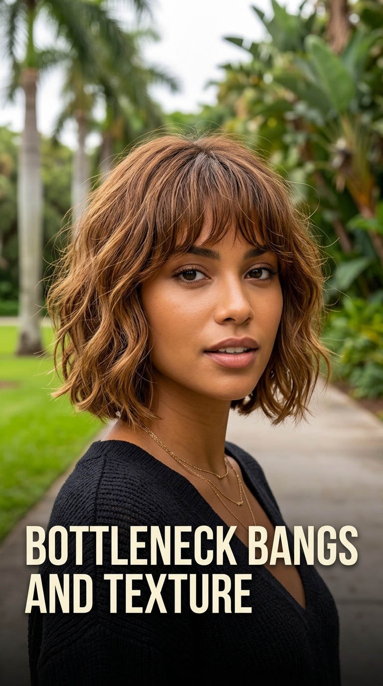 Bottleneck Bangs and Texture
