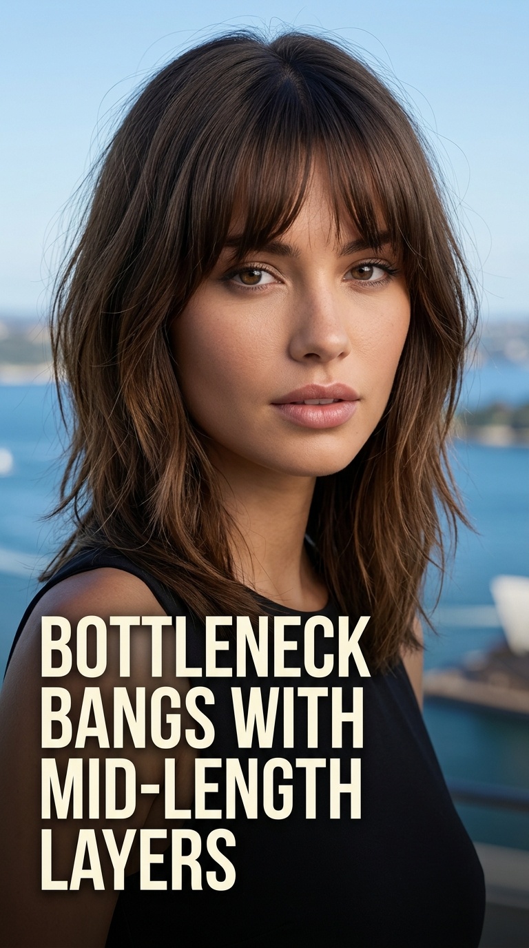 Bottleneck Bangs with Mid-Length Layers