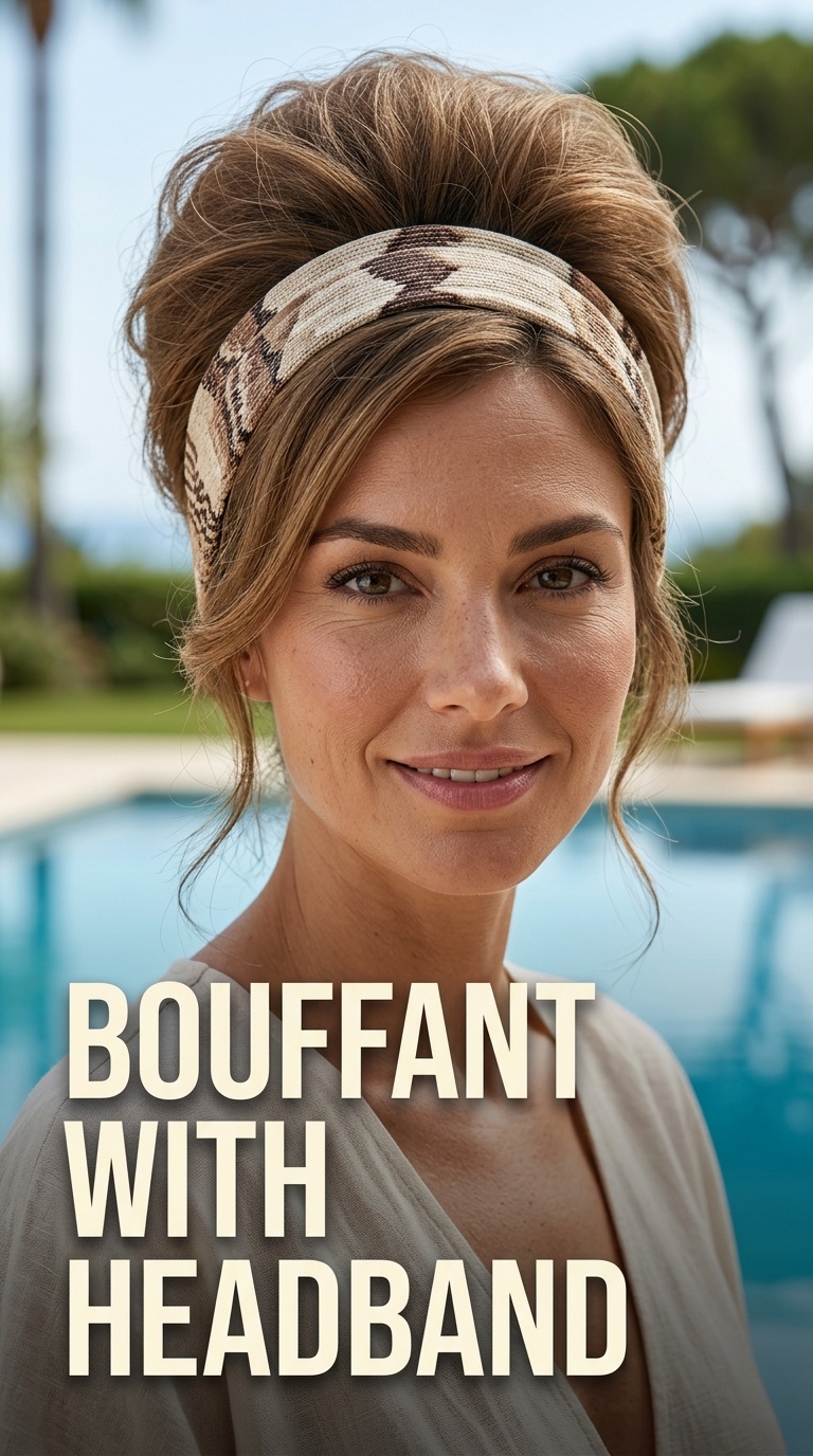 Bouffant with Headband