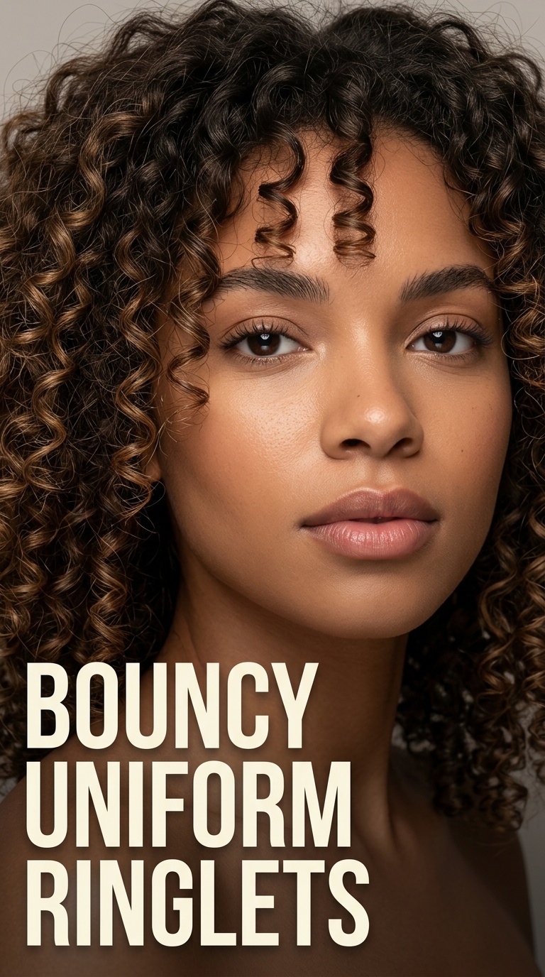Bouncy Uniform Ringlets