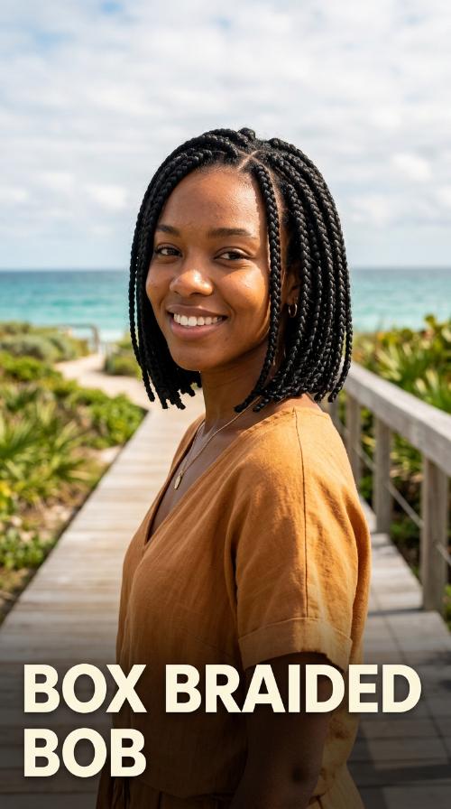 Box Braided Bob