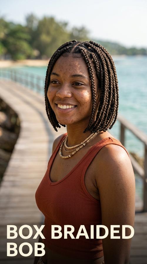 Box Braided Bob