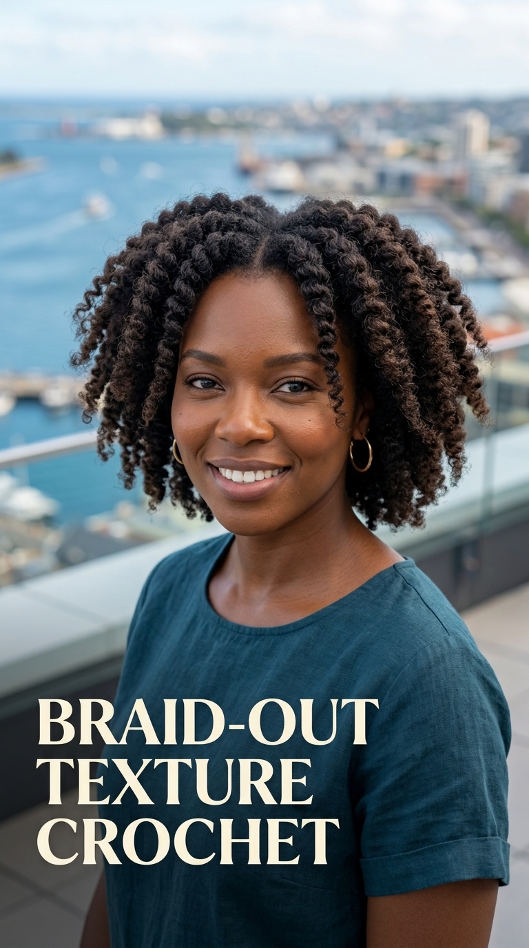 Braid-Out Texture Crochet