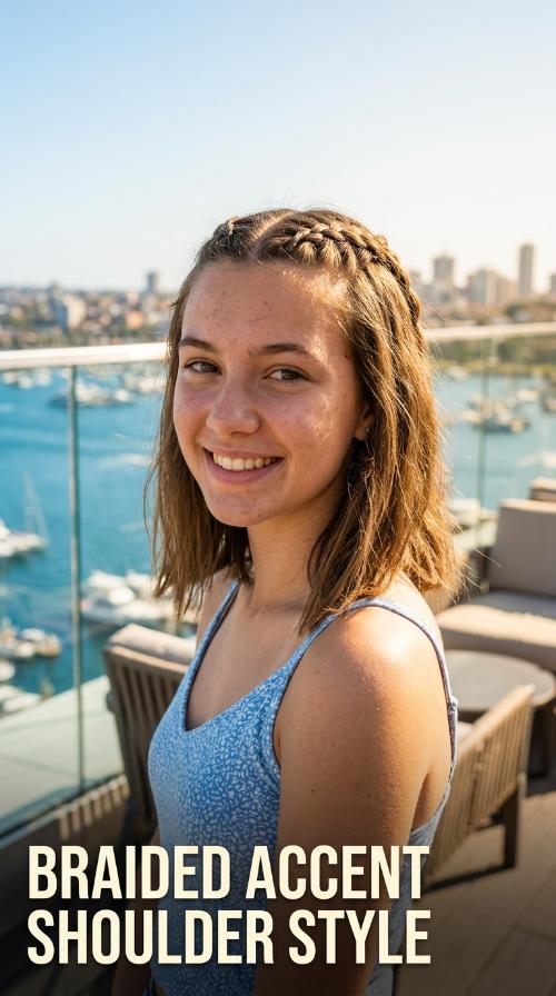 Braided Accent Shoulder Style