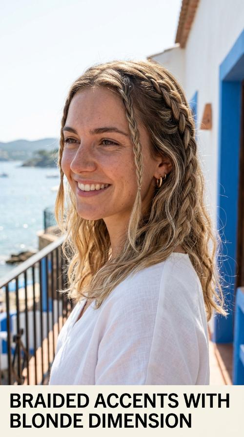 Braided Accents with Blonde Dimension