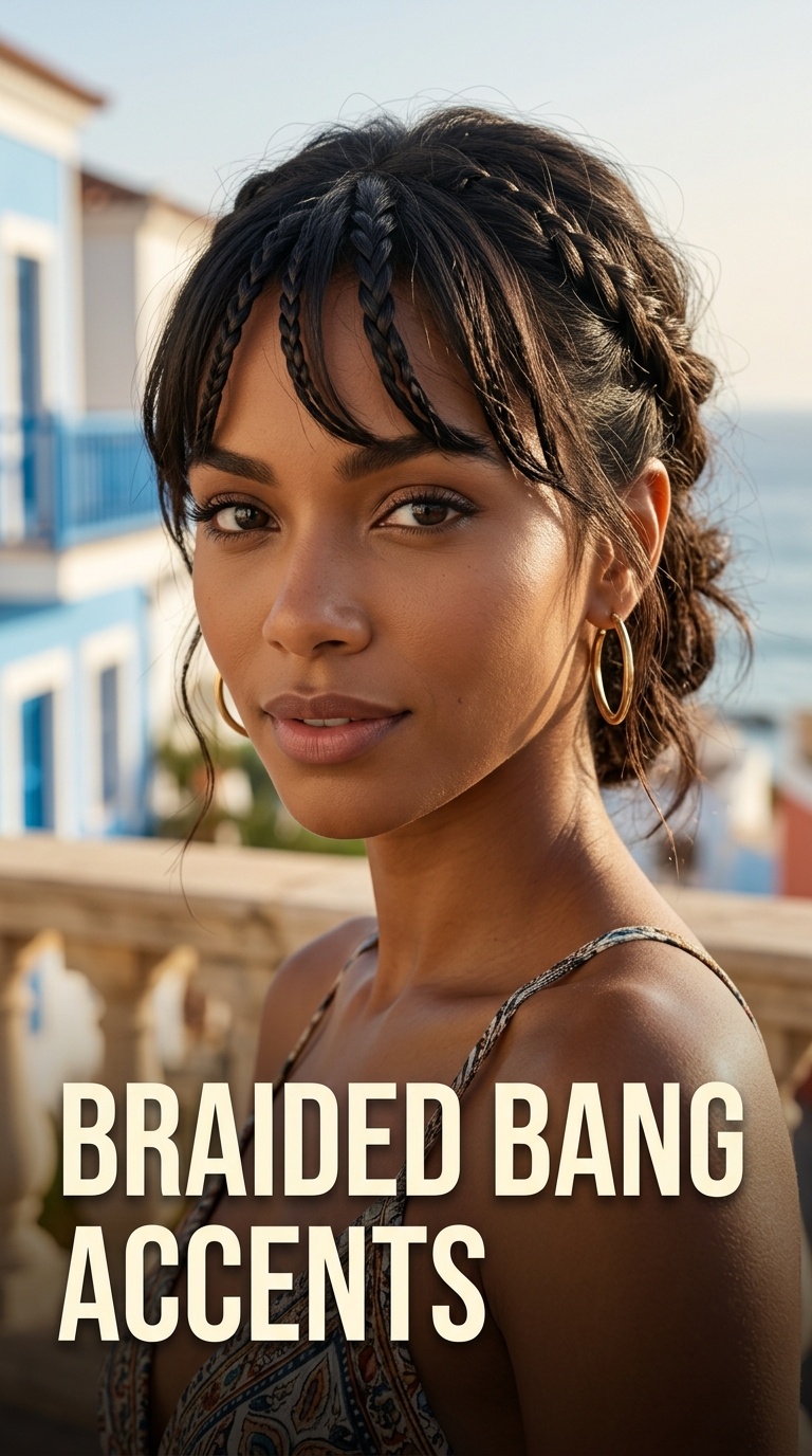 Braided Bang Accents