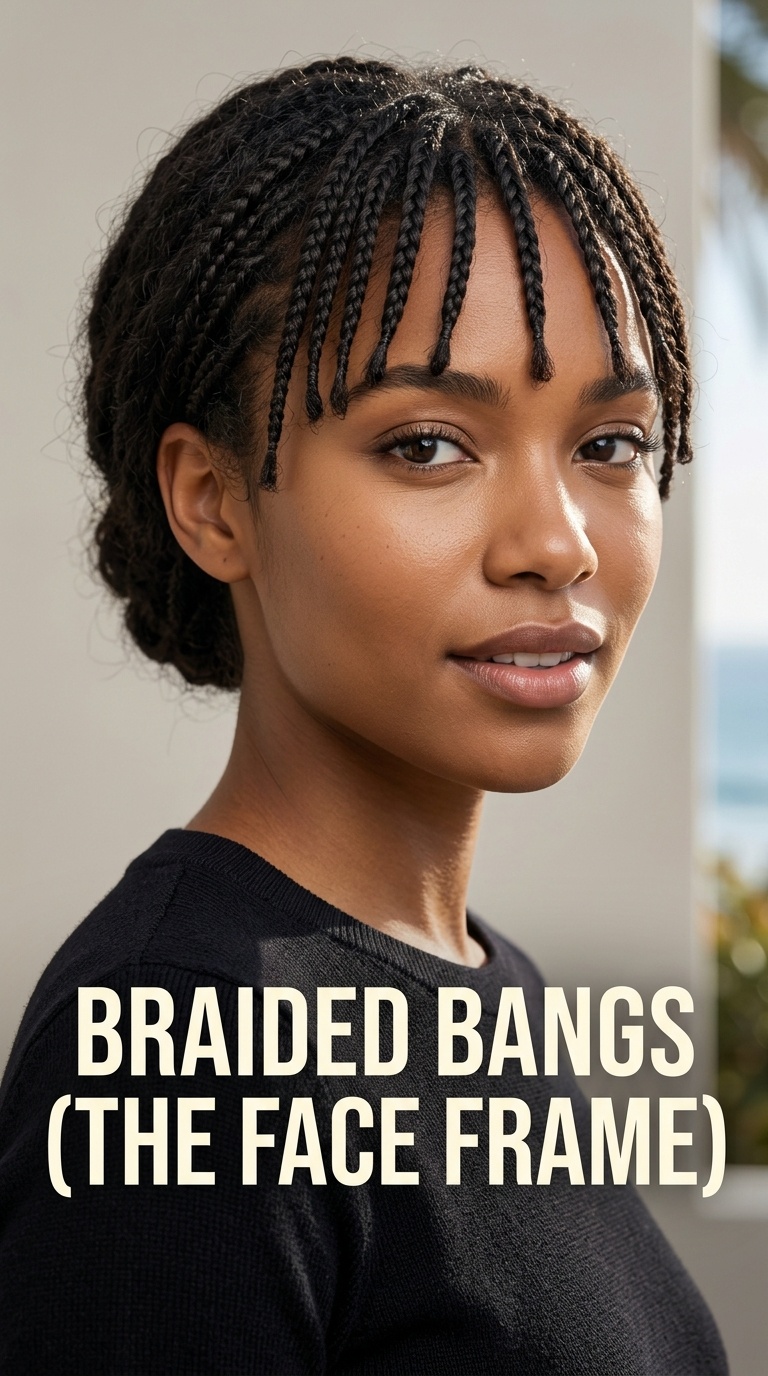 Braided Bangs (The Face Frame)