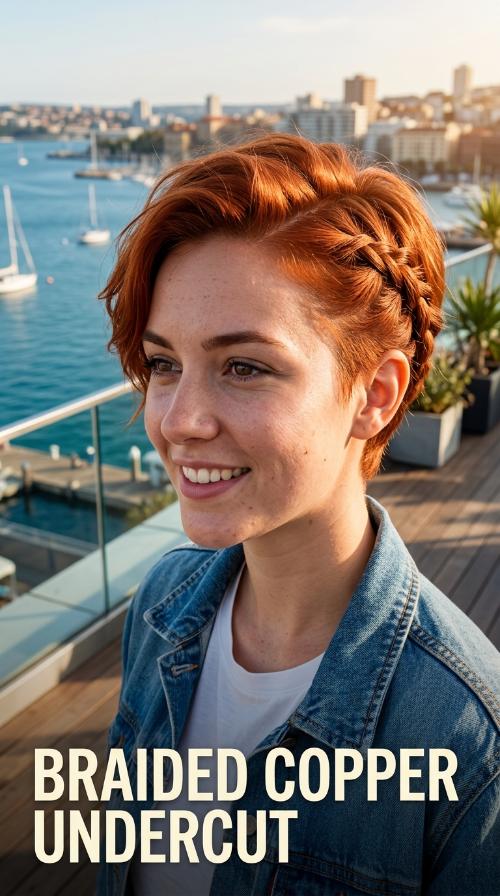 Braided Copper Undercut