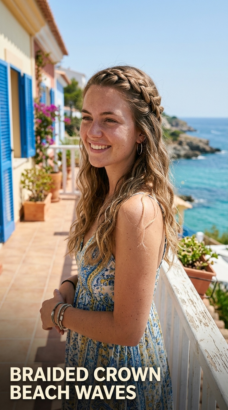 Braided Crown Beach Waves