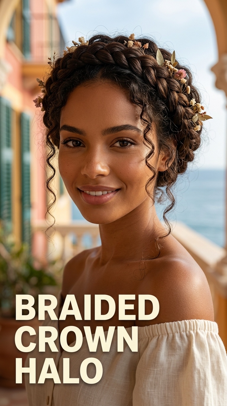 Braided Crown Halo