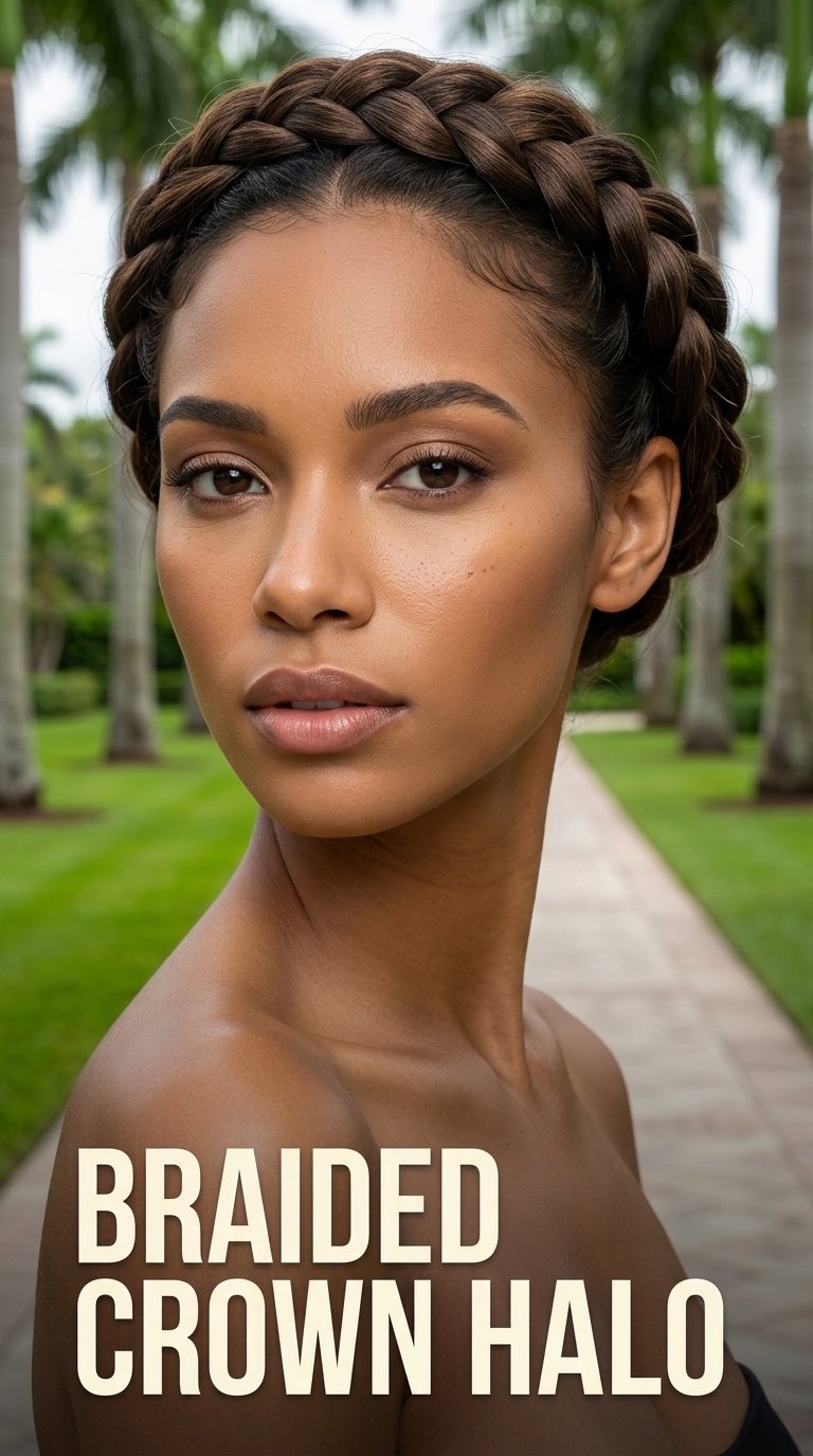 Braided Crown Halo