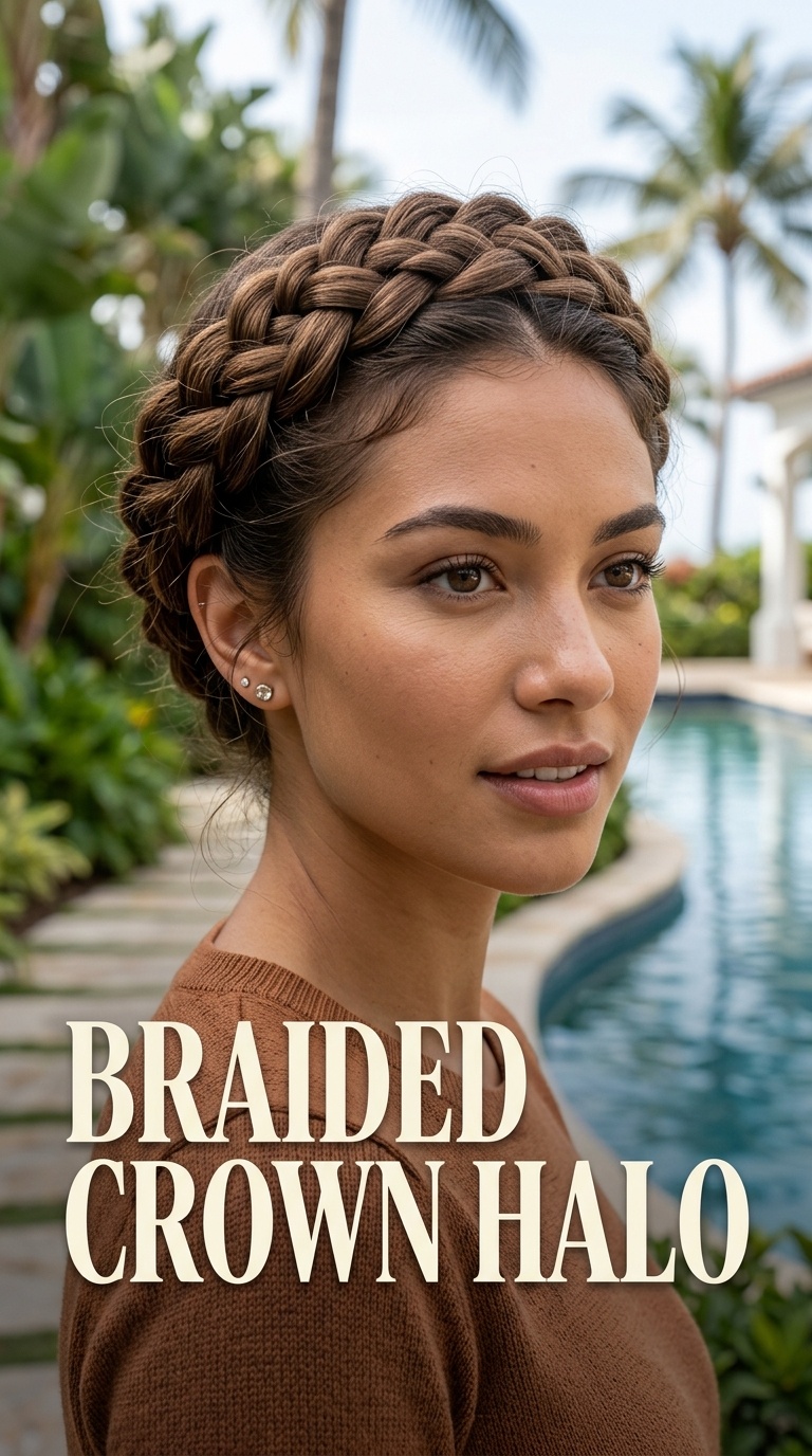 Braided Crown Halo