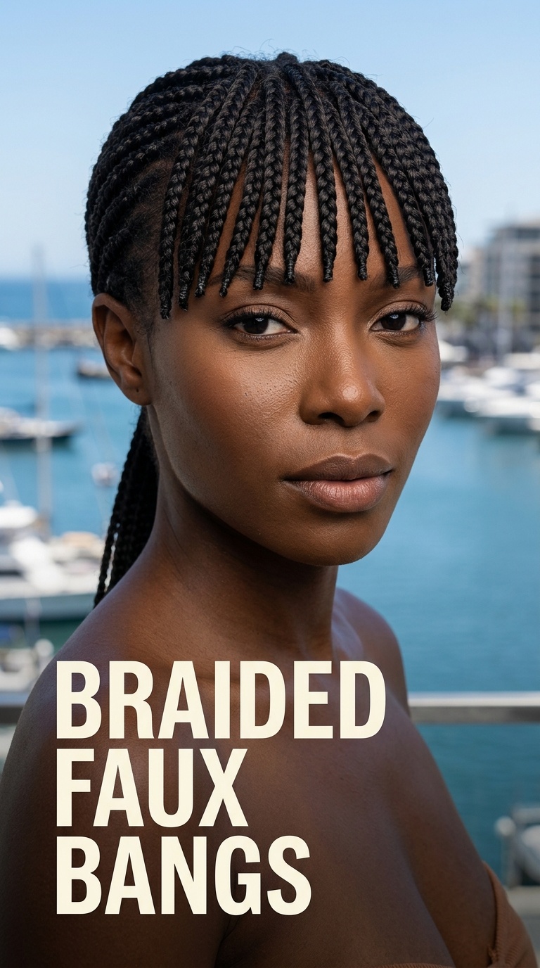 Braided Faux Bangs