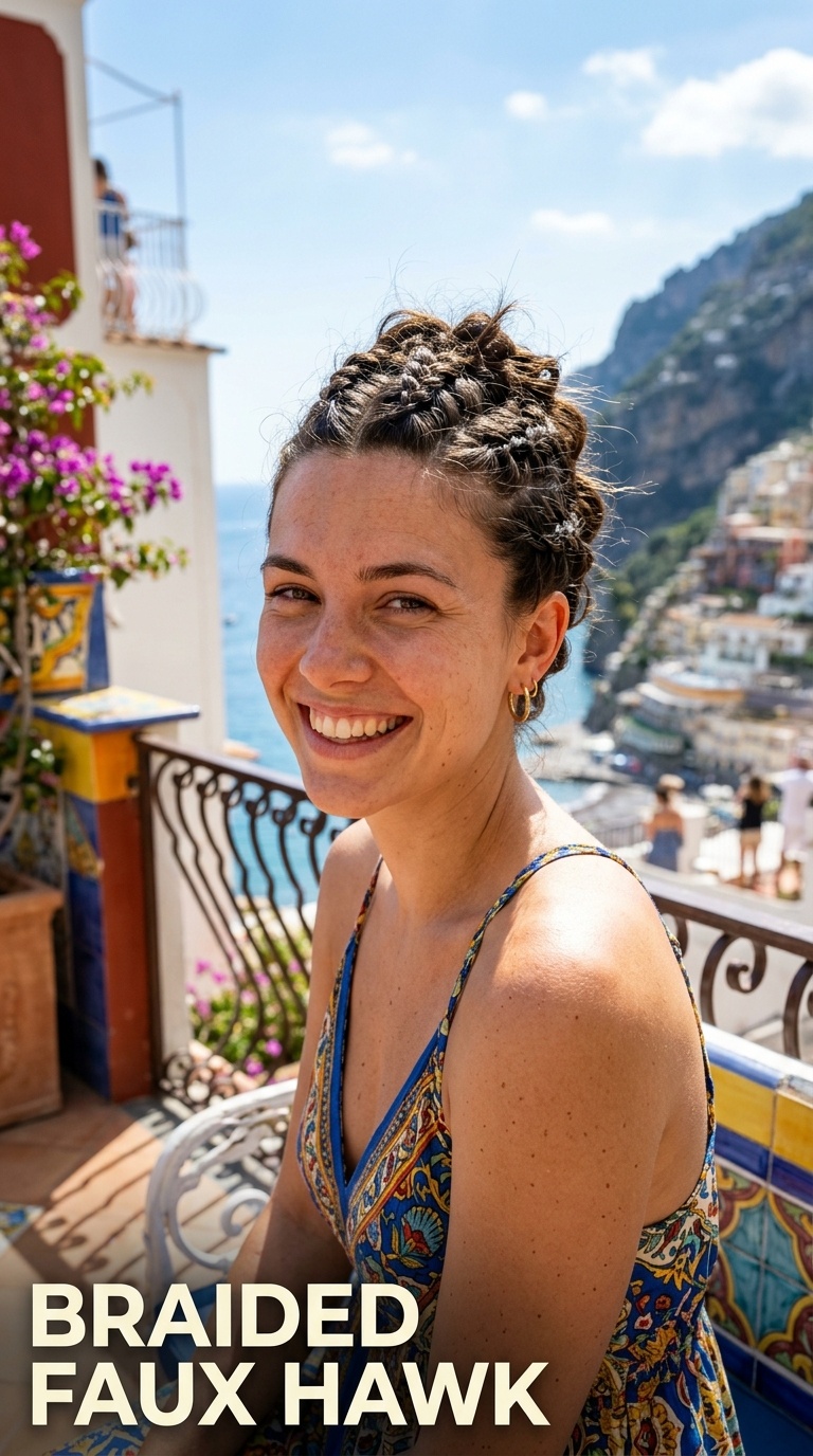 Braided Faux Hawk
