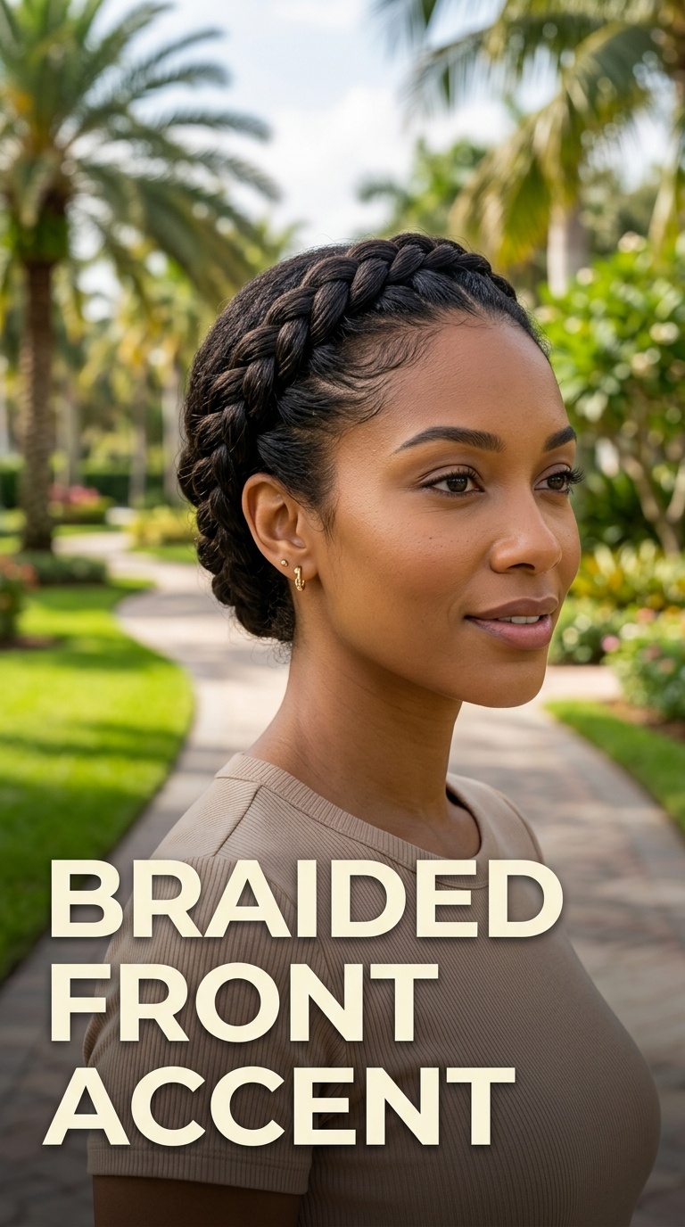 Braided Front Accent