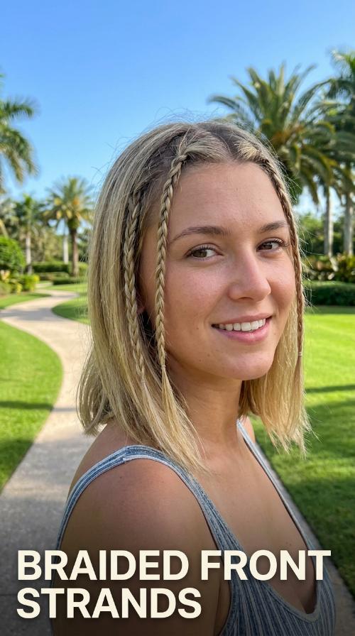 Braided Front Strands
