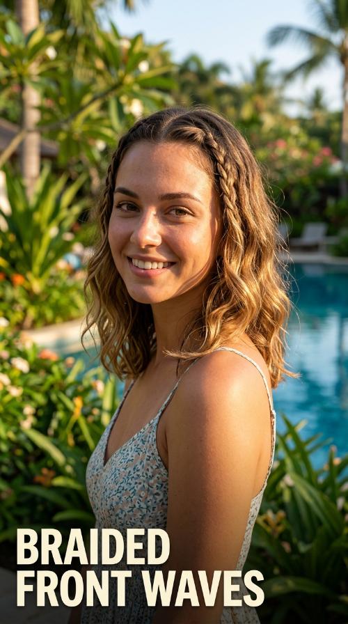 Braided Front Waves