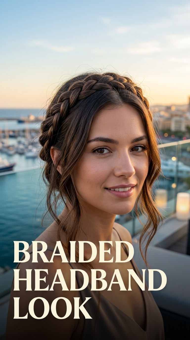 Braided Headband Look