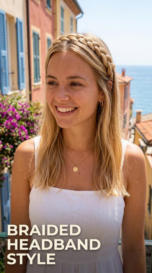 Braided Headband Style
