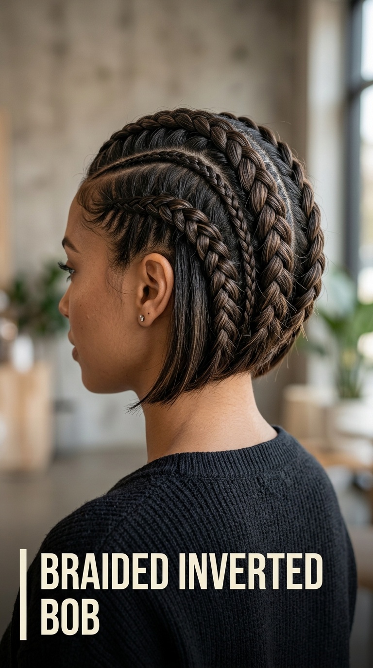 Braided Inverted Bob
