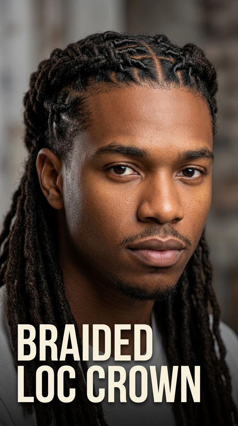 Braided Loc Crown