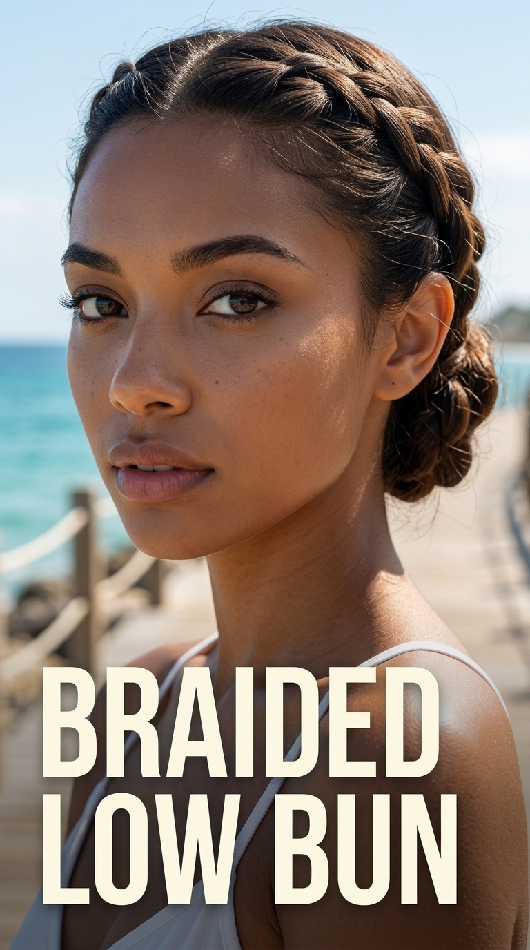 Braided Low Bun