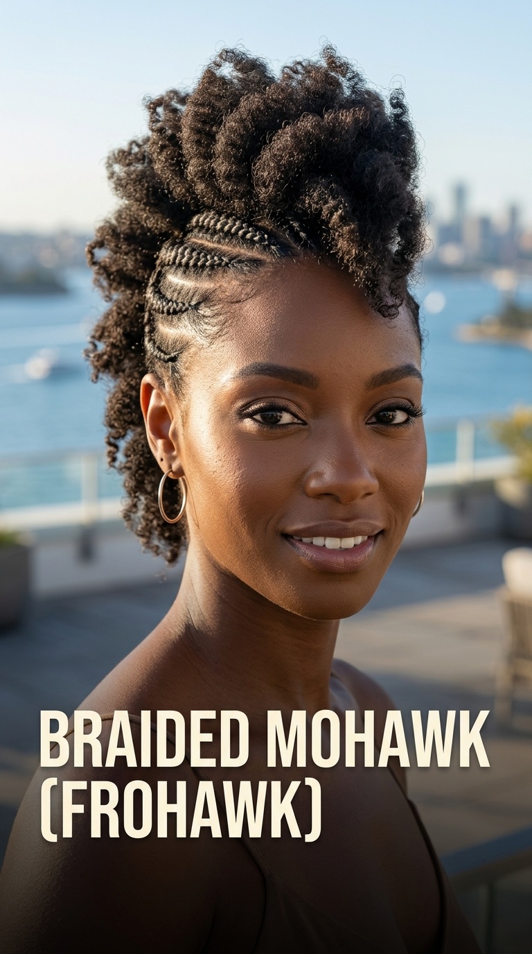 Braided Mohawk (Frohawk)