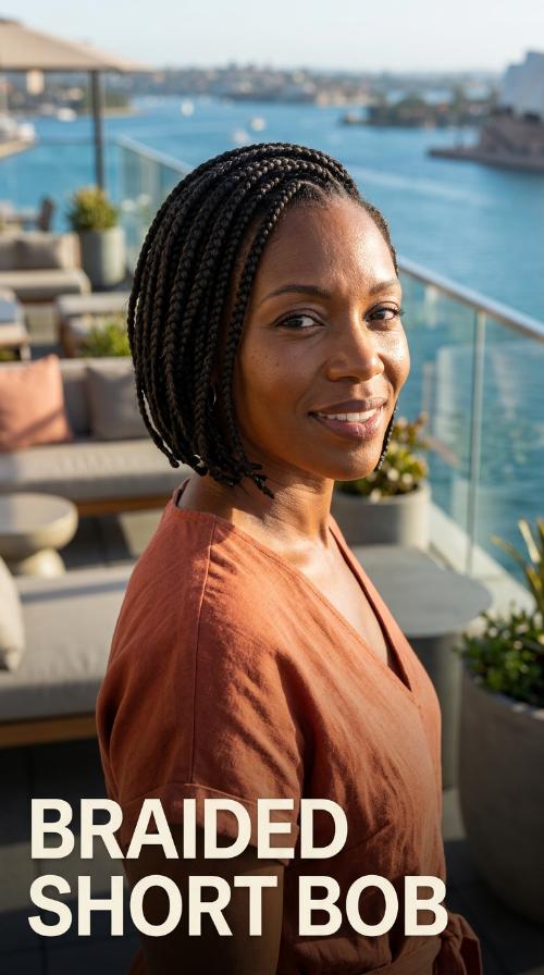 Braided Short Bob
