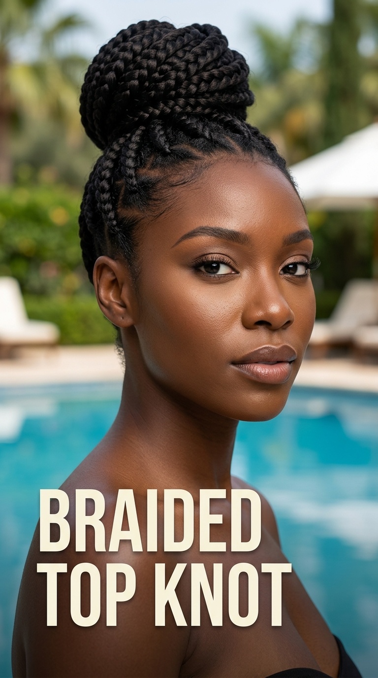 Braided Top Knot