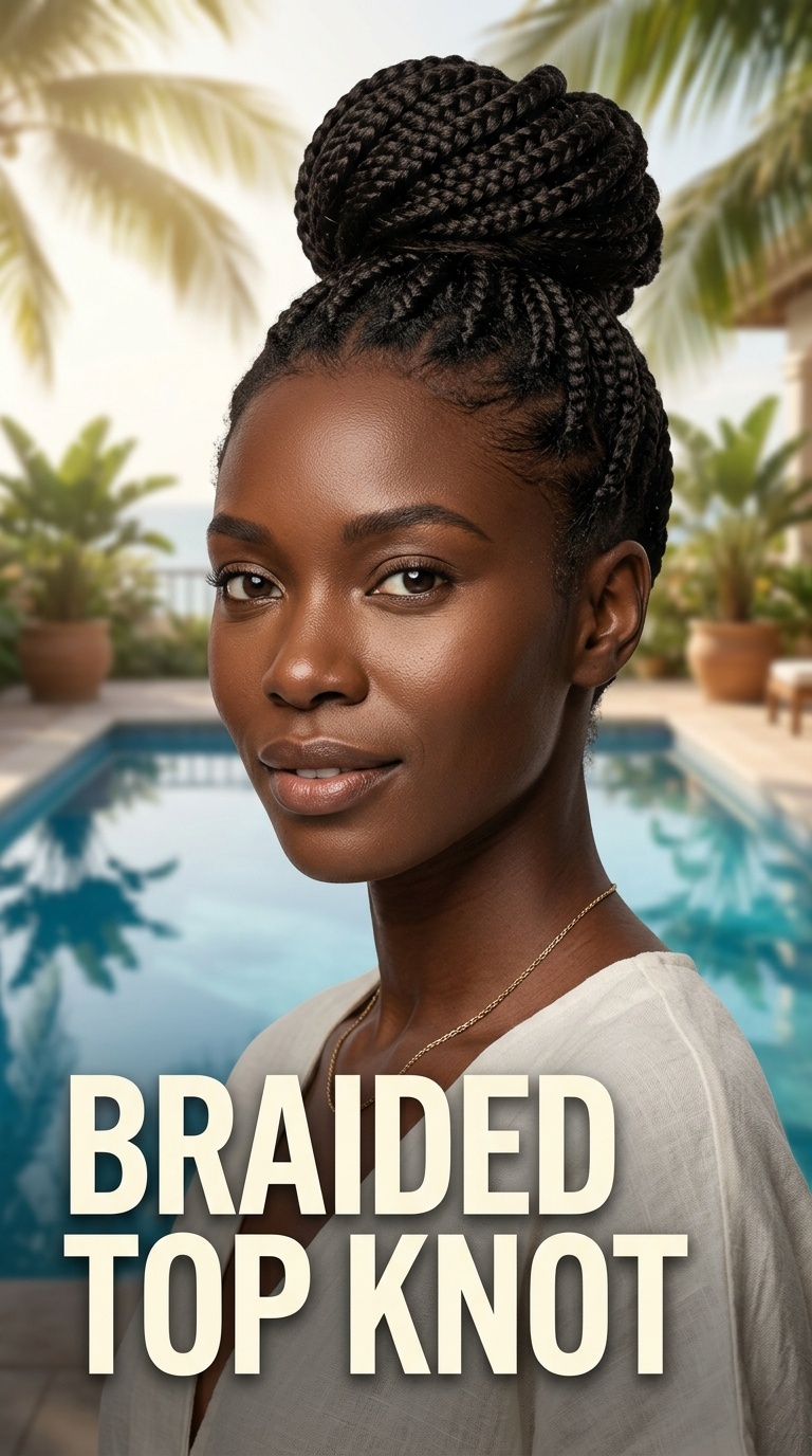Braided Top Knot