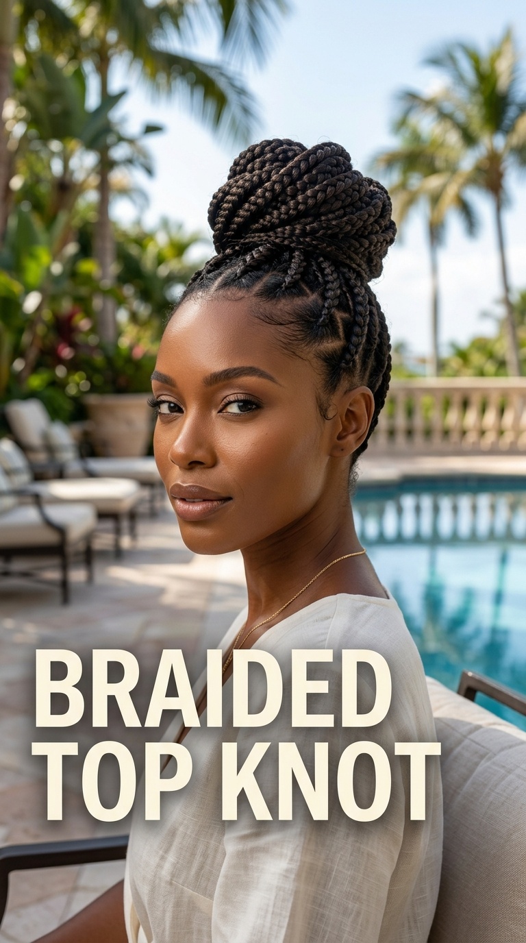 Braided Top Knot